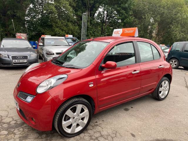 Nissan Micra 1.2 N-Tec 5dr Hatchback Petrol Red