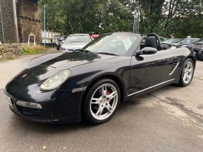 Porsche Boxster 2.7 KM12 Convertible Petrol Black at R & J Car Sales Limited Halifax