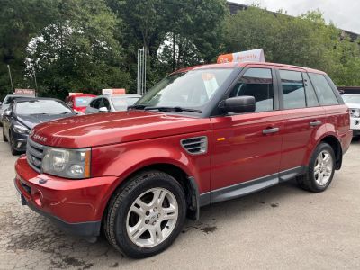 Land Rover Range Rover Sport 2.7 TDV6 SE 5dr Auto Estate Diesel Red at R & J Car Sales Limited Halifax