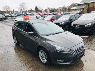 Ford Focus 1.5 TDCi 120 Zetec 5dr Estate Diesel Grey at R & J Car Sales Limited Halifax