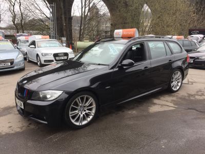 BMW 3 Series 2.5 325i M Sport 5dr Auto Estate Petrol Black at R & J Car Sales Limited Halifax