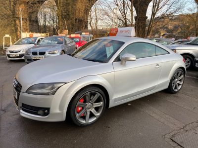 Audi TT 3.2 V6 Quattro 2dr S Tronic Coupe Petrol Silver at R & J Car Sales Limited Halifax