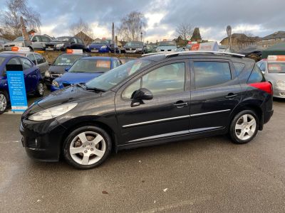 Peugeot 207 SW 1.6 207 SPORT SW AUTO Estate Petrol Black at R & J Car Sales Limited Halifax