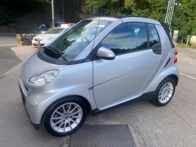 Smart Fortwo Cabrio 1.0 Passion 2dr Auto Convertible Petrol Silver at R & J Car Sales Limited	 Halifax