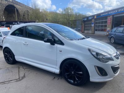Vauxhall Corsa 1.2 Limited Edition 3dr Hatchback Petrol White at R & J Car Sales Limited	 Halifax